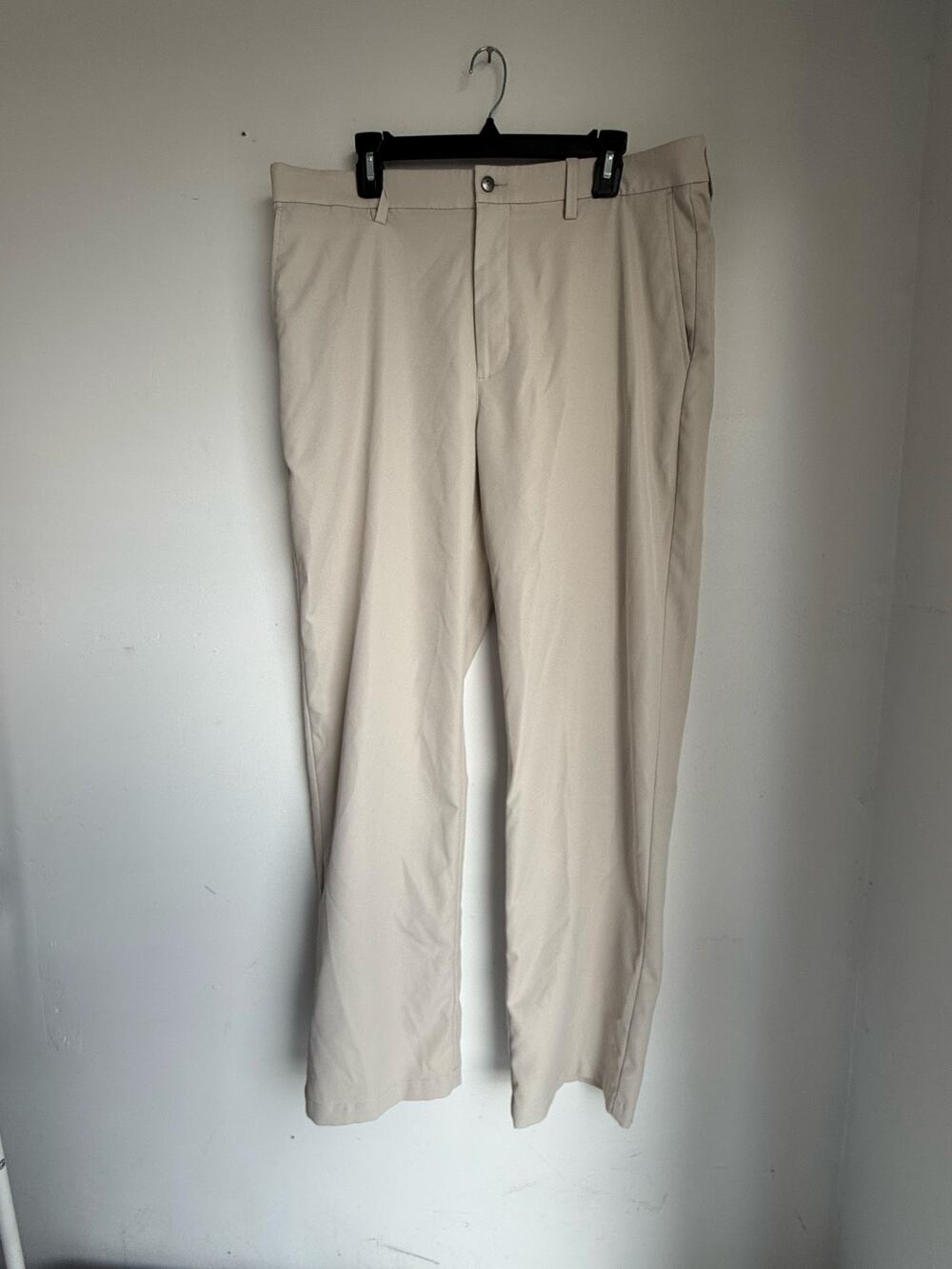 Men's Cream Callaway Golf Pants 38x34
